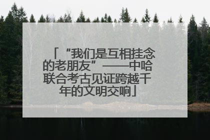 “我们是互相挂念的老朋友”——中哈联合考古见证跨越千年的文明交响