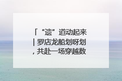 “遗”道动起来｜罗店龙船划呀划，共赴一场穿越数百年的端午之约