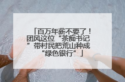 百万年薪不要了！团风这位“茶痴书记”带村民把荒山种成“绿色银行”