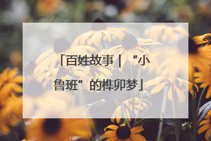 百姓故事｜“小鲁班”的榫卯梦