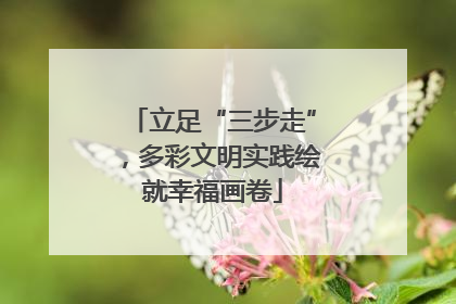 立足“三步走”，多彩文明实践绘就幸福画卷