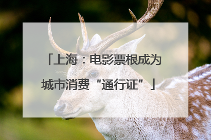 上海：电影票根成为城市消费“通行证”