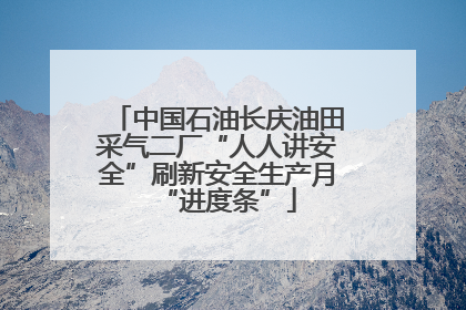 中国石油长庆油田采气二厂“人人讲安全”刷新安全生产月“进度条”
