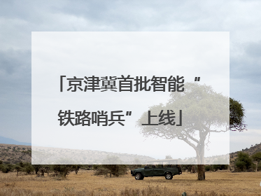 京津冀首批智能“铁路哨兵”上线