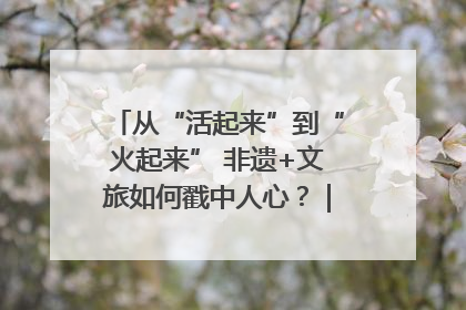 从“活起来”到“火起来” 非遗+文旅如何戳中人心？｜文旅融合看四川