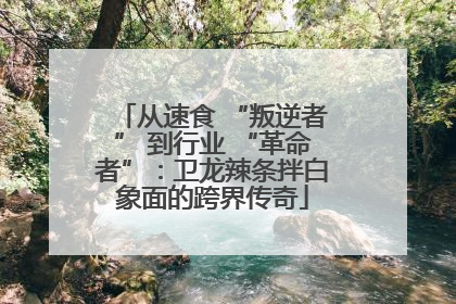 从速食 “叛逆者” 到行业 “革命者”：卫龙辣条拌白象面的跨界传奇