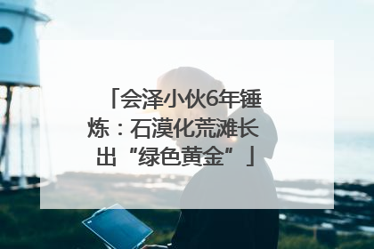 会泽小伙6年锤炼：石漠化荒滩长出“绿色黄金”
