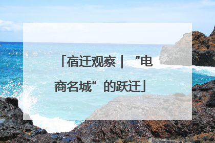 宿迁观察｜“电商名城”的跃迁