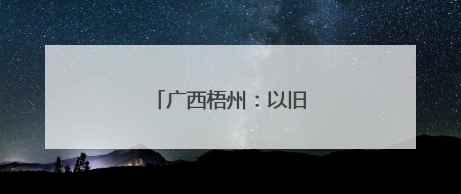 广西梧州：以旧换新汽车销售旺