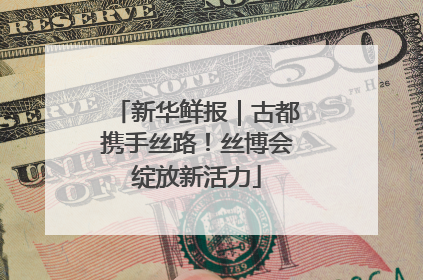 新华鲜报｜古都携手丝路！丝博会绽放新活力