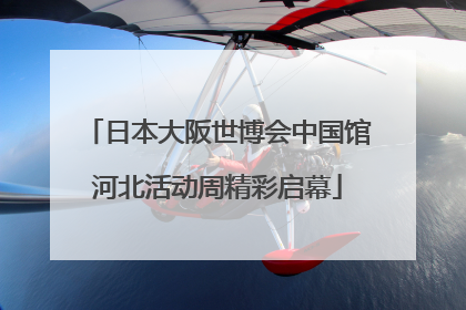 日本大阪世博会中国馆河北活动周精彩启幕