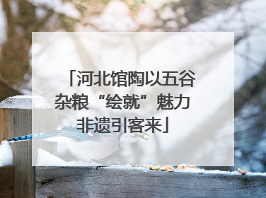 河北馆陶以五谷杂粮“绘就”魅力非遗引客来