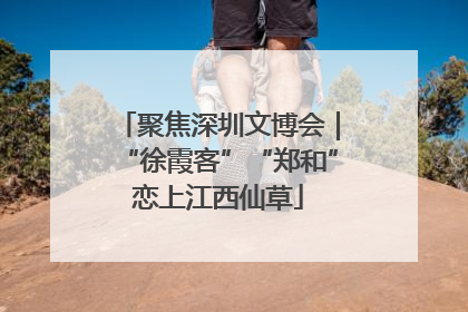 聚焦深圳文博会｜“徐霞客”“郑和”恋上江西仙草