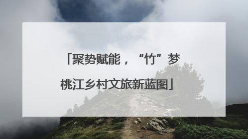 聚势赋能，“竹”梦桃江乡村文旅新蓝图