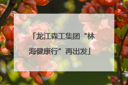 龙江森工集团“林海健康行”再出发