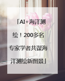 AI+海洋测绘！200多名专家学者共谋海洋测绘新图景